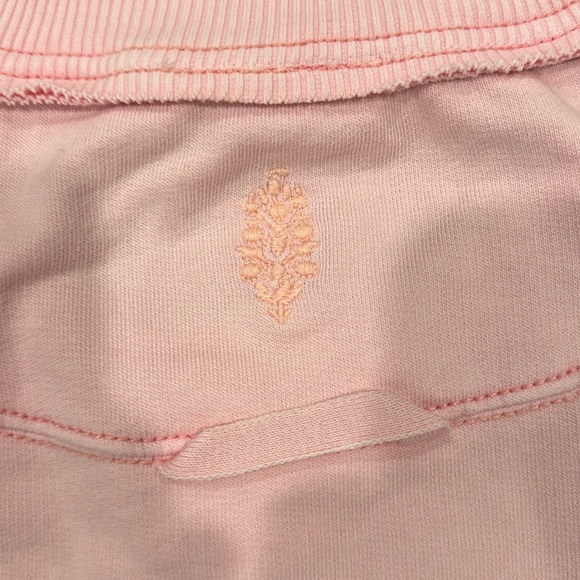 Free People FP Movement Hatch Intercept Crewneck Pullover Pink Medium - Picture 8 of 9